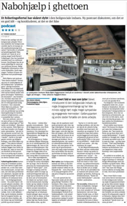 Kristeligt dagblad anmeldte 13. april 2021 podcastserien til fire stjerner.